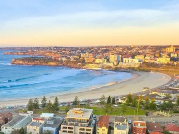 Land values in Waverley – encompassing the hot real estate spot of Bondi Beach – rose by 16.5 per cent. Picture: realestate.com.au