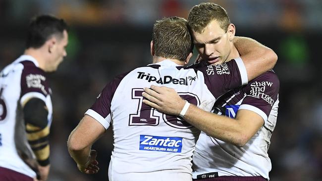 The brothers are Manly through and through. Image: Ian Hitchcock/Getty Images