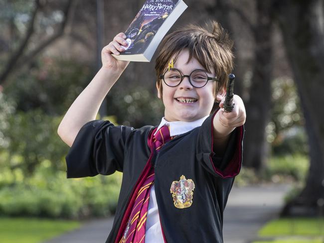 Julian Latham 7 ahead of Book Week at St David's Park.  Picture: Chris Kidd