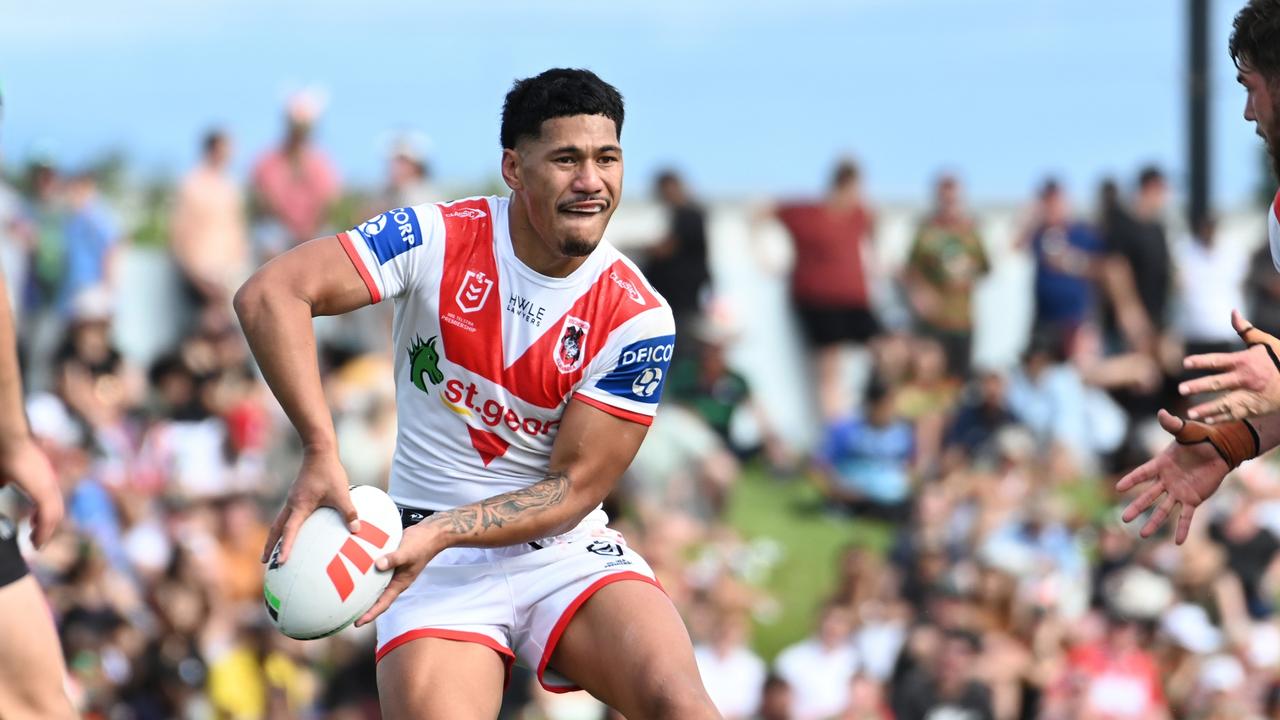 Talatau Amone will have his contract with the Dragons torn up. (Photo by Emily Barker/Getty Images)