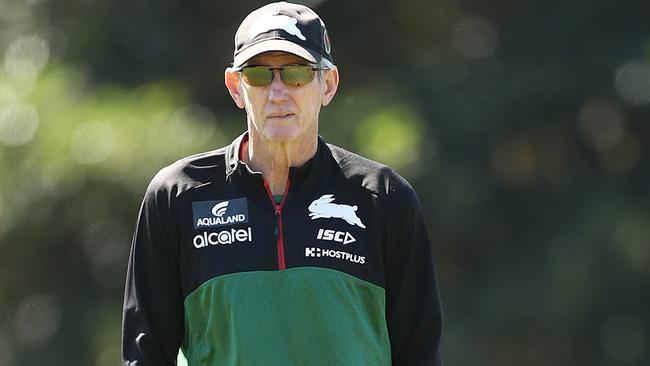 Rabbitohs coach Wayne Bennett. Picture: Getty Images