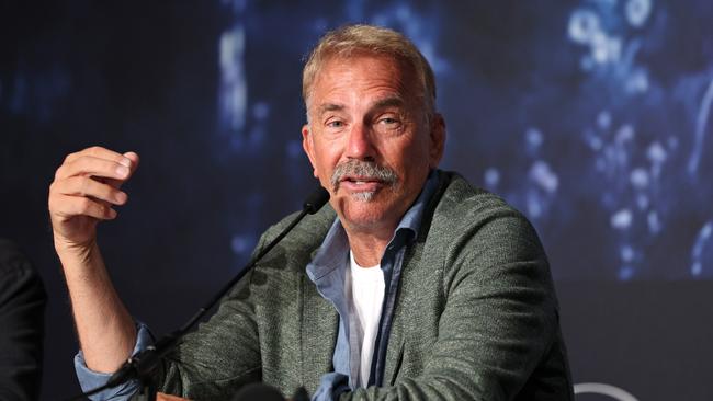 Kevin Costner at the Horizon: an American Saga press conference at the 77th annual Cannes Film Festival. Picture: Getty.