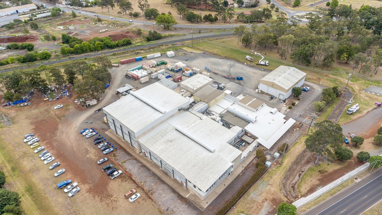 The Weis factory in North Toowoomba.