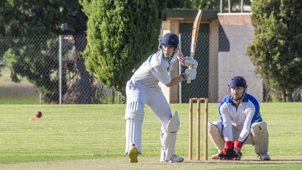 Matthew Nunn bats for Wests. Picture: Nev Madsen.