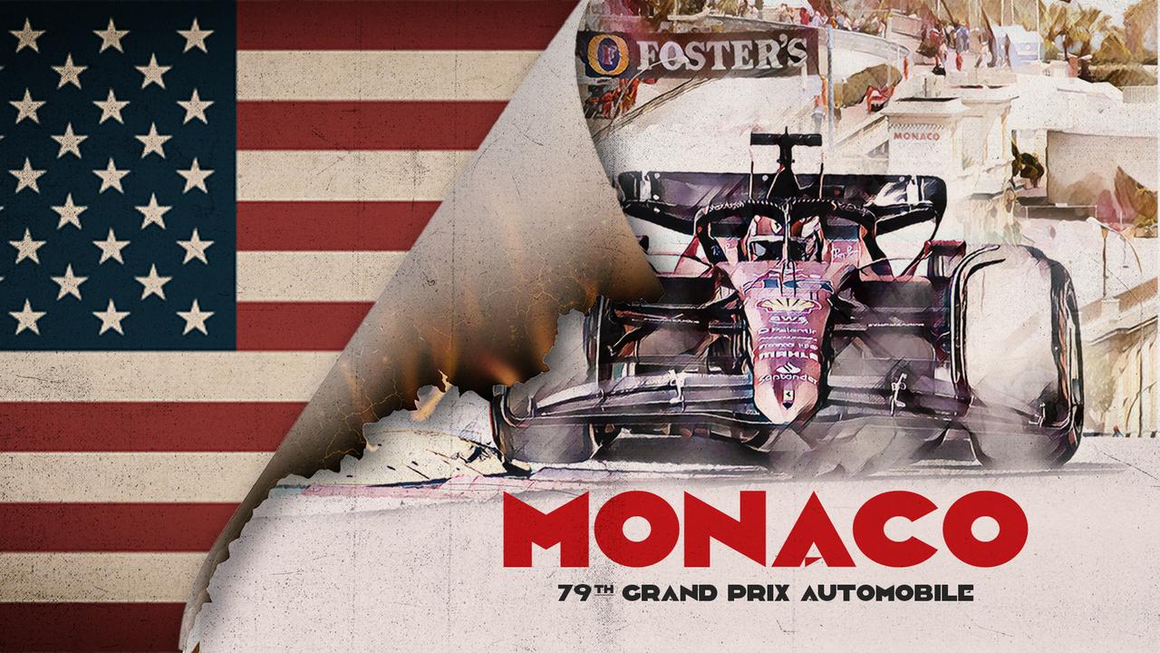 Monaco Grand Prix art work