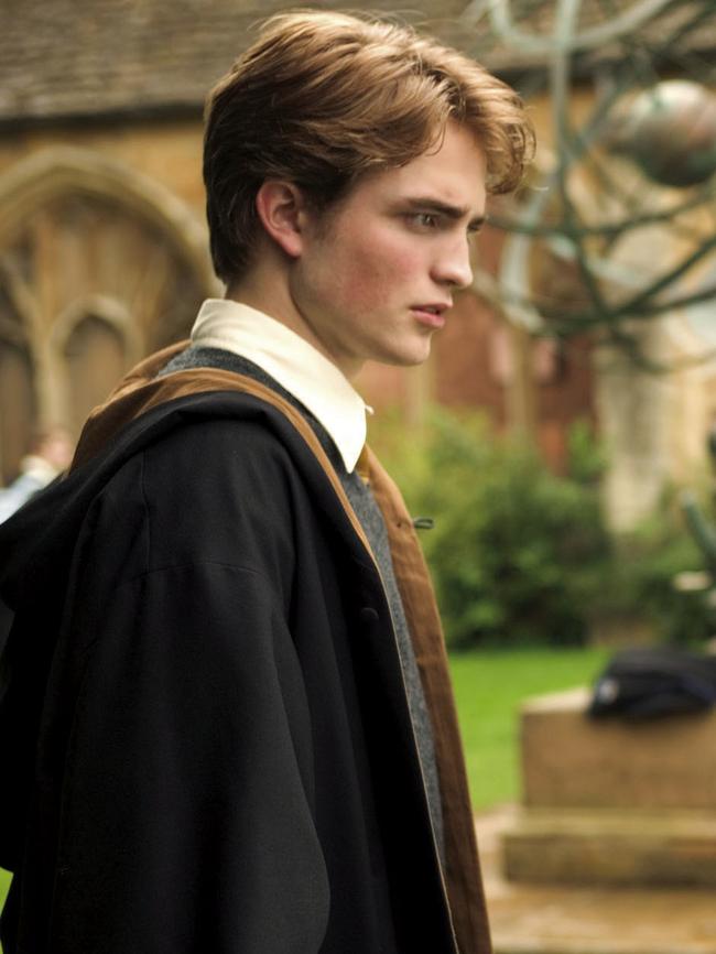 Robert Pattinson as Cedric Diggory in the 2006 Goblet of Fire.