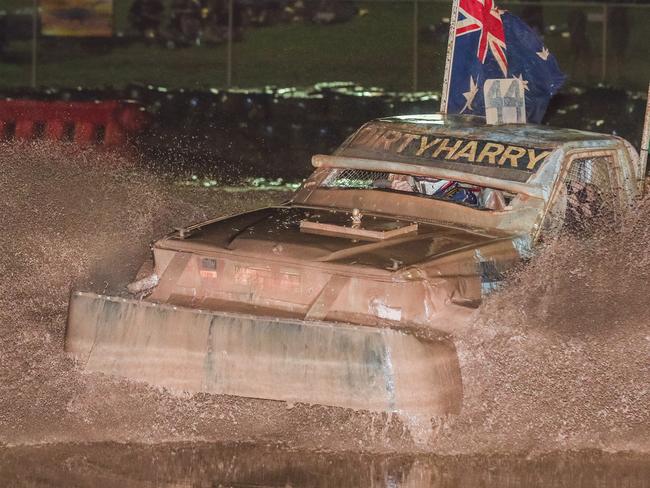 All the action of the Mudracing at Hidden Valley.Picture: Glenn Campbell