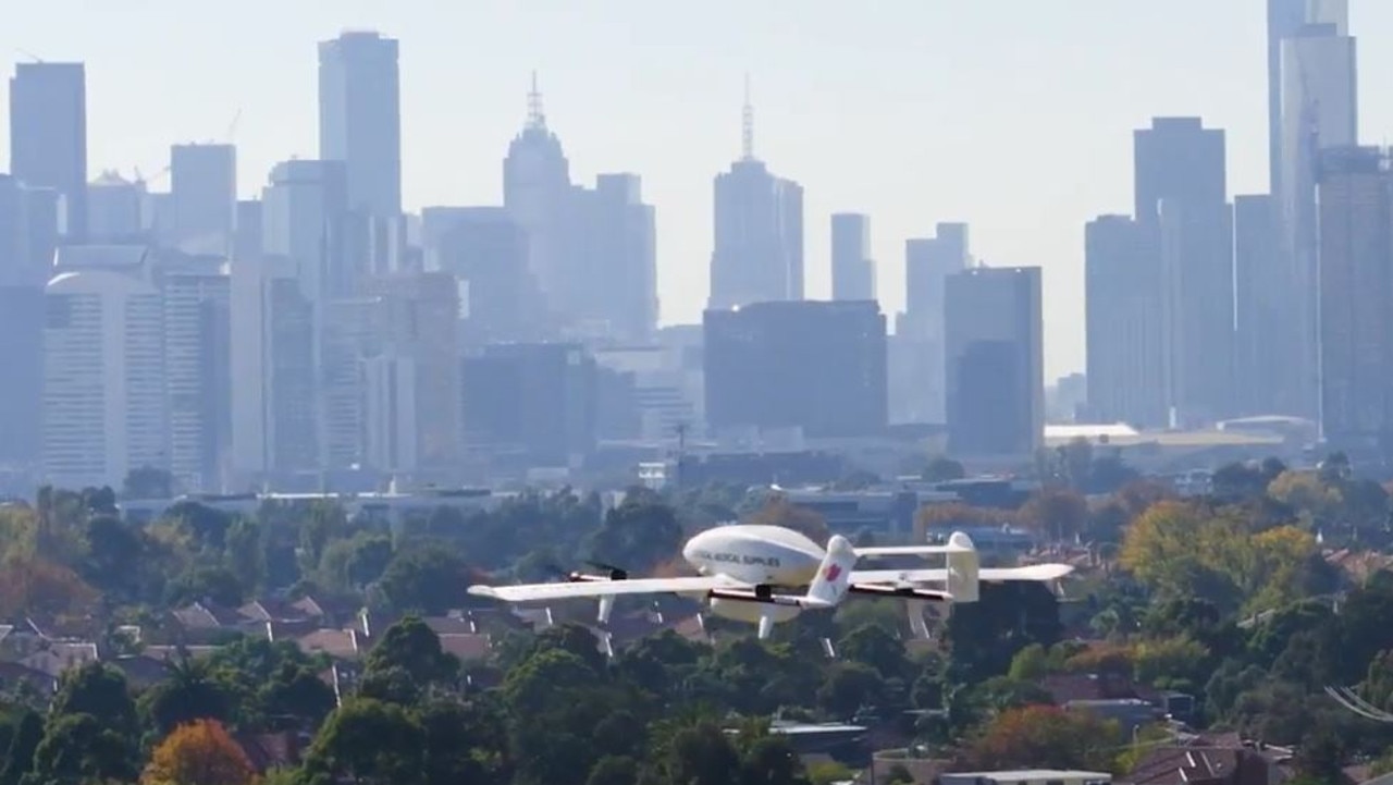 There are other drone delivery companies already operating in Australia. Picture: Supplied