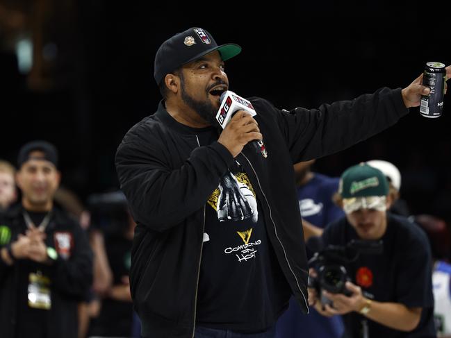 BIG3 founder and rapper Ice Cube is bringing the game to Australia. Picture: Danielle Parhizkaran/The Boston Globe via Getty Images