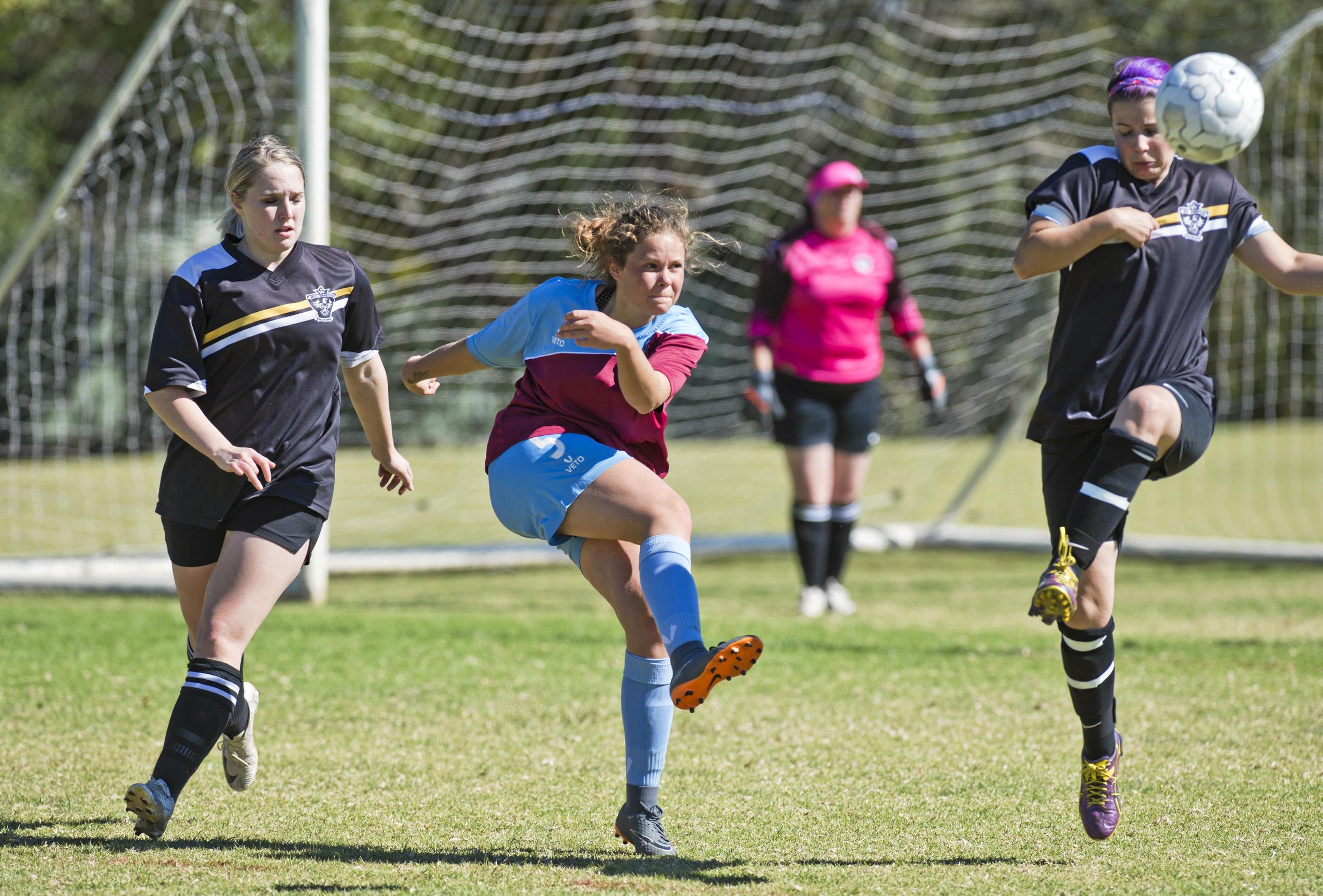 Annika Jackson, St Albans. Womens West Wanderers vs St Albans. Sunday, 20th May, 2018. Picture: Nev Madsen