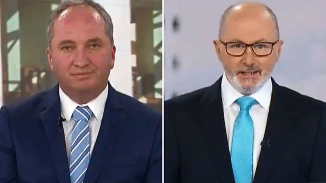 Barnaby Joyce appeared on The Kenny Report on Sky News this afternoon. Picture: Supplied