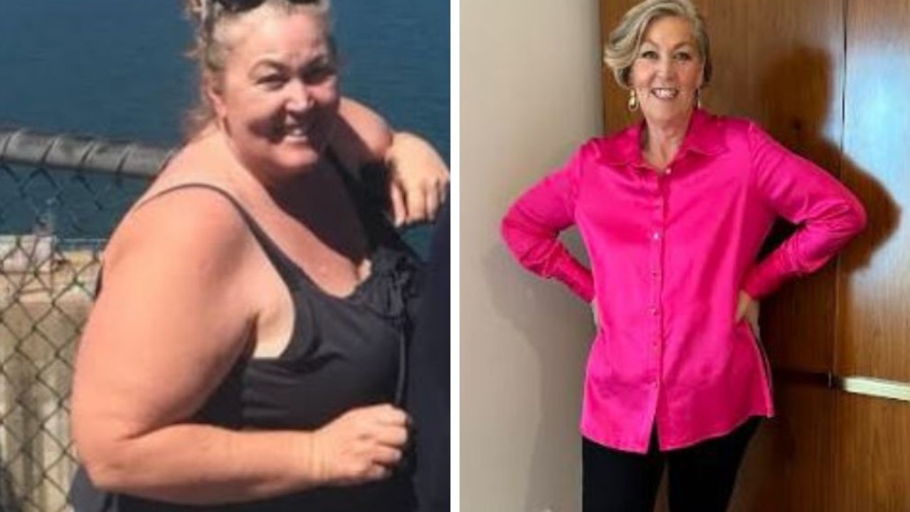 Incredible 65kg weight loss amid diagnosis