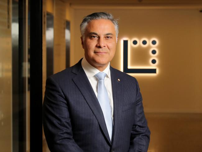 02/08/2019: Ahmed Fahour is announcing his new strategy as CEO of Latitude Financial Services Group. Stuart McEvoy/The Australian.