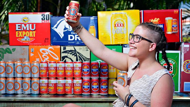 Territorians consumed 11.7 litres of alcohol per person in 2020. Picture: Michael Franchi