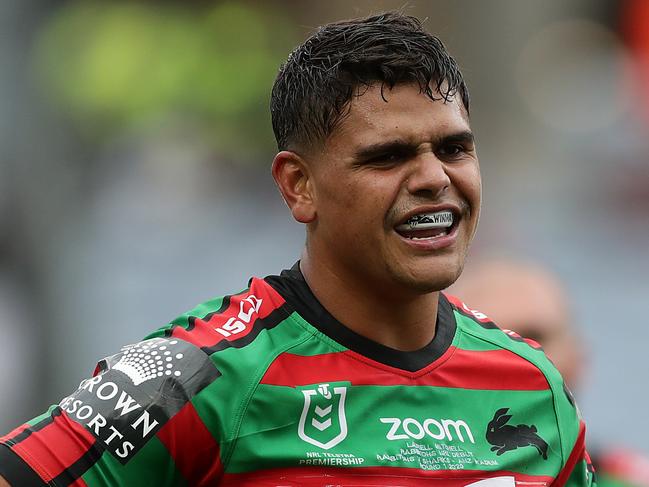 Latrell Mitchell signed with the South Sydney Rabbitohs in January. Picture: Mark Metcalfe/Getty