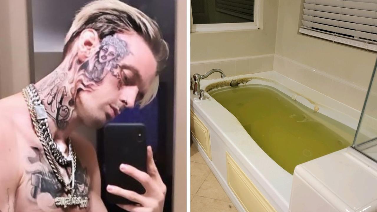 Carter’s mum shared chilling pictures after he died. Picture: Supplied.