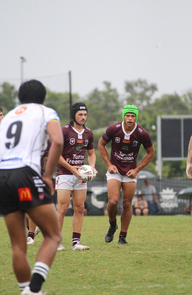 Bailey McConnell and Cooper Bai were among the stars for Burleigh Bears today.