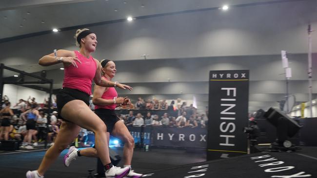 10000 athletes put their fitness to the test in a massive Hyrox competition this weekend (14-15 Dec) at Melbourne Exhibition and Convention Centre. Picture Valeriu Campan