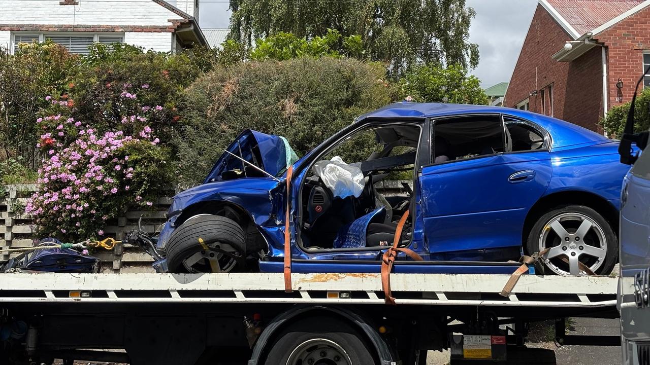 Driver seriously injured after multi-car crash involving power pole