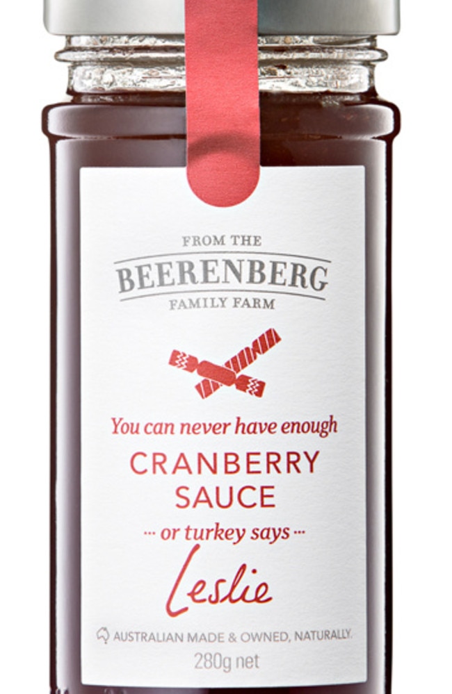 Beerenberg Cranberry Sauce Leslie.