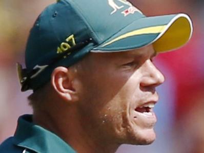 Australia v India Picture:Wayne Ludbey Rohit Sharma & Raina argue with David Warner