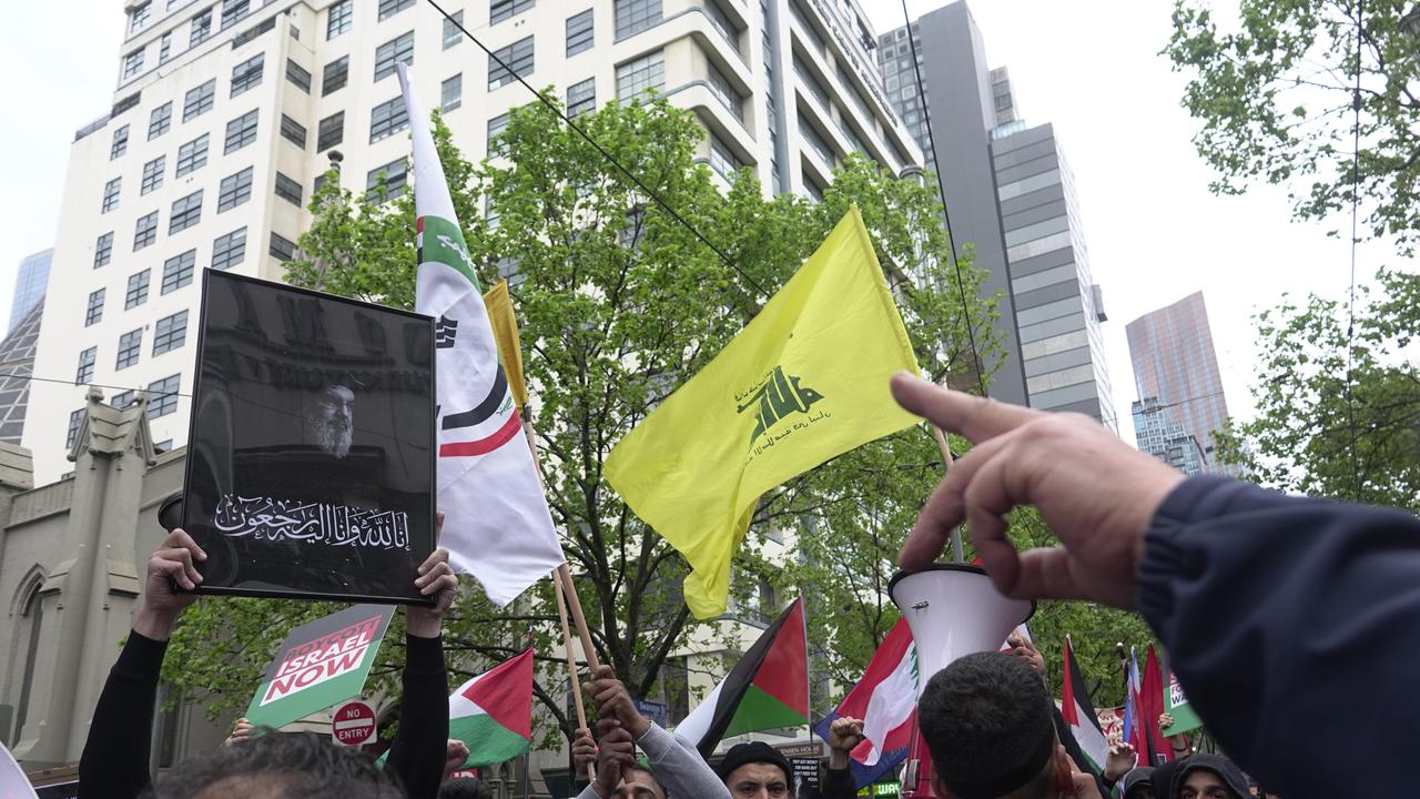 A total of 13 protesters are under watch from the AFP following Melbourne’s protest, the police said. Picture: NewsWire / Valeriu Campan