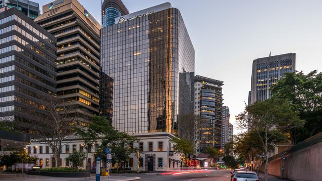 The tower at 201 Charlotte Street, Brisbane, sold for $126m.