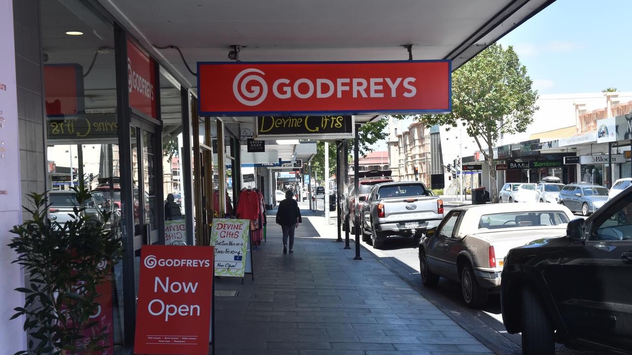 More than 50 Godfreys stores will close and 193 workers will lose their jobs in the next fortnight Picture: Jessica Dempster