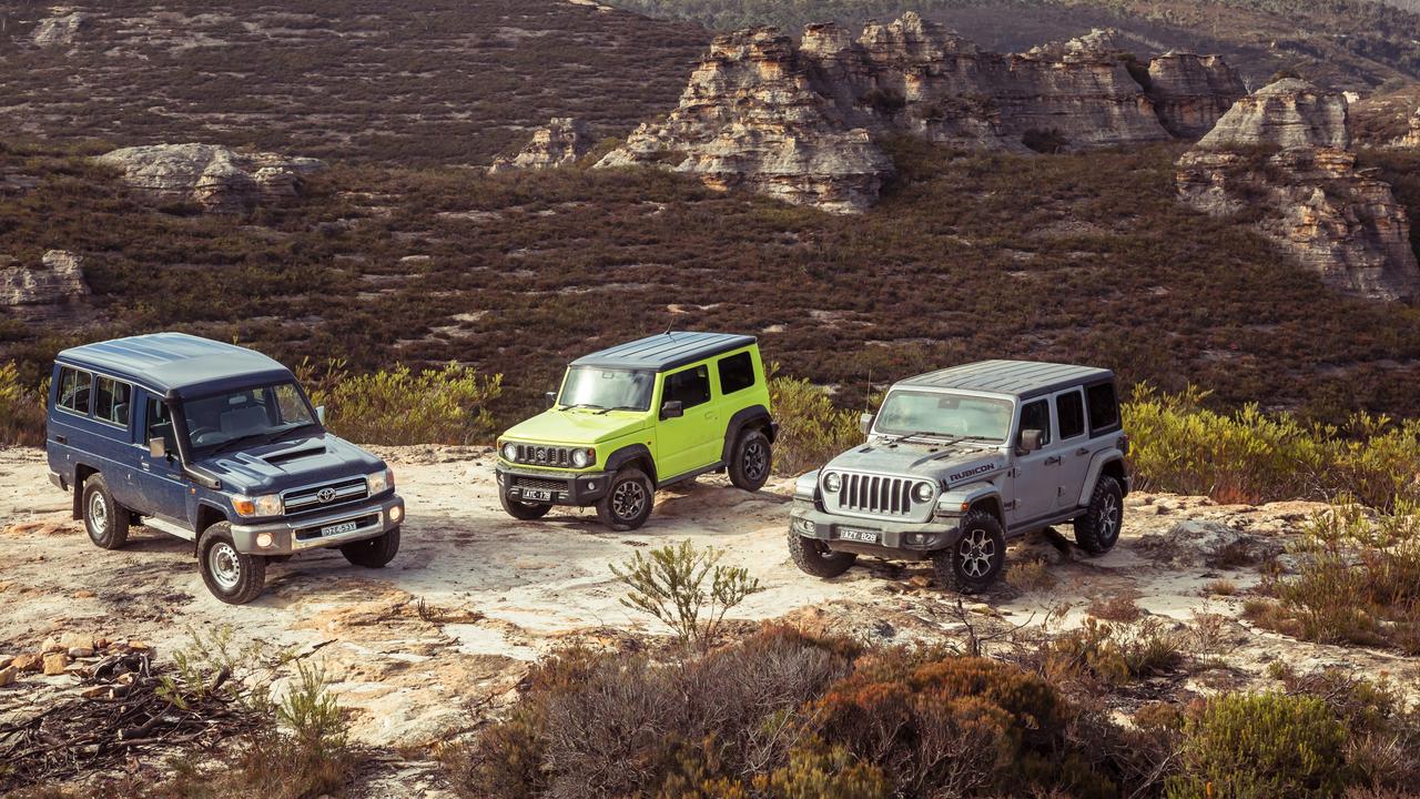 All three are excellent off-roaders that cover a wide price range. Pics by Thomas Wielecki