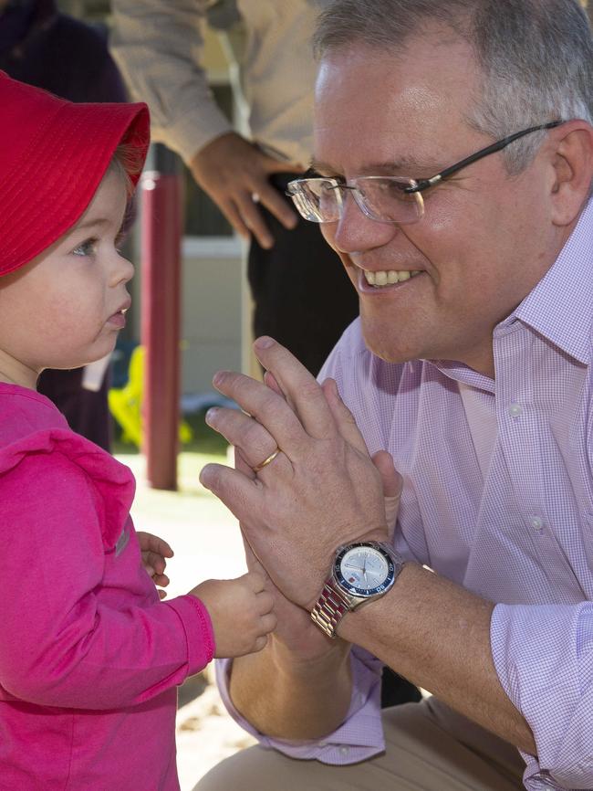 People pleaser ... Scott Morrison.