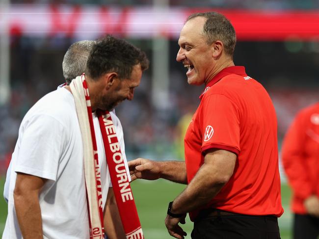 Longmire felt that the success of Opening Round proved there’s an appetite for marquee games outside of the traditional footy states. Picture: Cameron Spencer/Getty Images