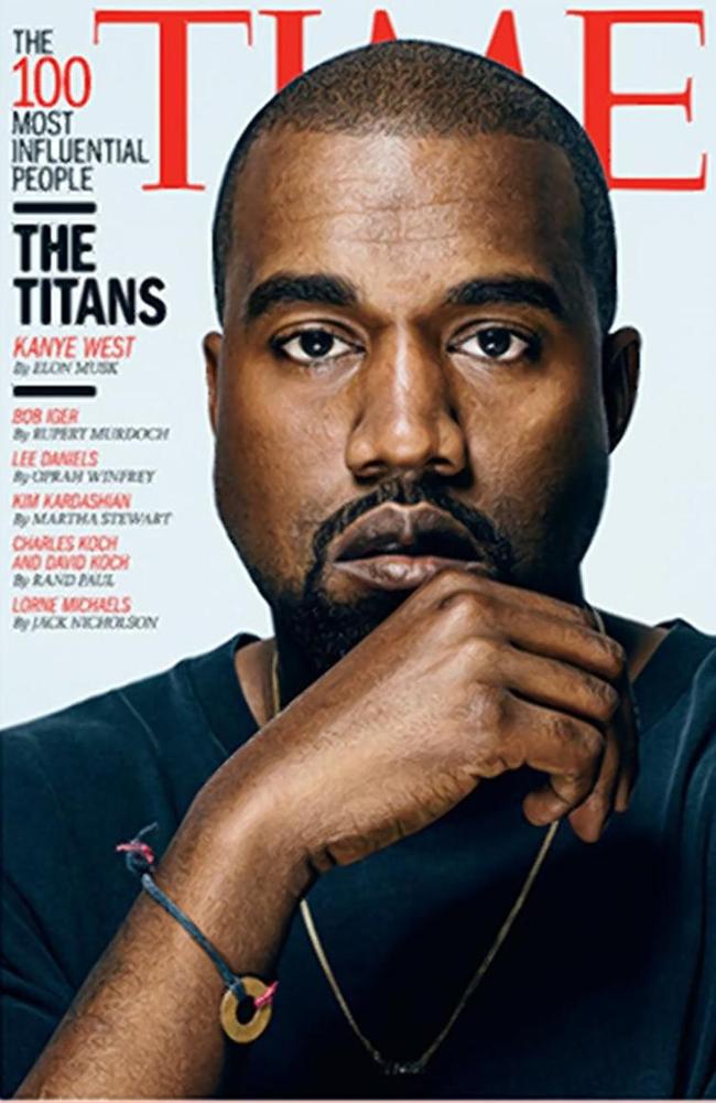 Tenacious ... TIME magazine considers Kanye West a musical titan. Picture: TIME magazine