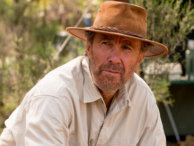 Glenn Robbins in character as Russell Coight for the return of Channel 10 comedy All Aussie Adventures.