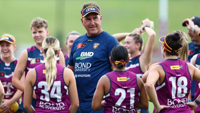 ‘He’s the GOAT’: Why Brisbane Lions coach has no AFLW peer