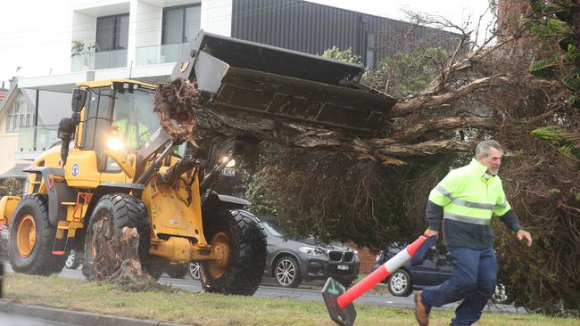 Wild storms on Australia’s east coast have frequently caused damage to properties in the last few months. Picture: NCA NewsWire / David Crosling