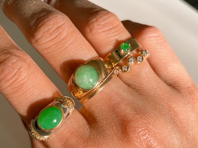 Ren offers jade jewellery in contemporary and vintage designs.