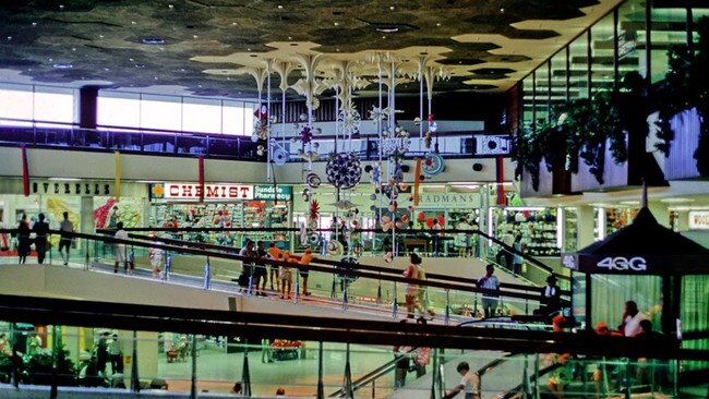 A Kodachrome image of Sundale Shopping Centre circa 1969. Photo credit: Alexis J Favenchi.