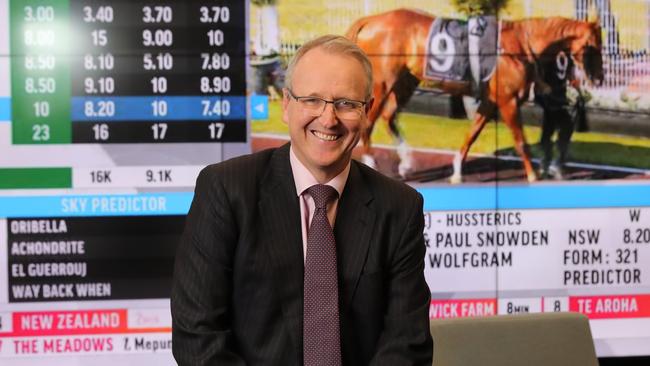 Tabcorp CEO David Attenborough will take a 20pc pay cut. Picture: Stuart McEvoy