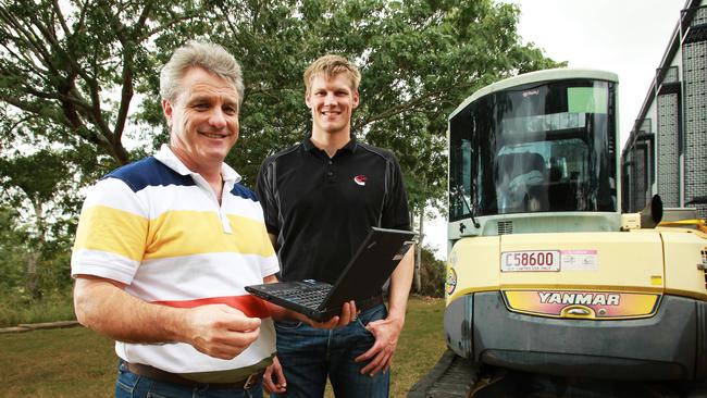 Dr Bruce Leslie (left) will finish up in his role as an Urban Utilities board member this month.