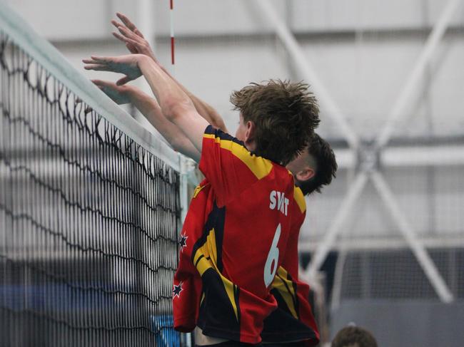 Kelvin Grove State College (QLD) v Eltham College (VIC) Open Boys Honours at AVSC 2024. Credit: Grace Hamilton