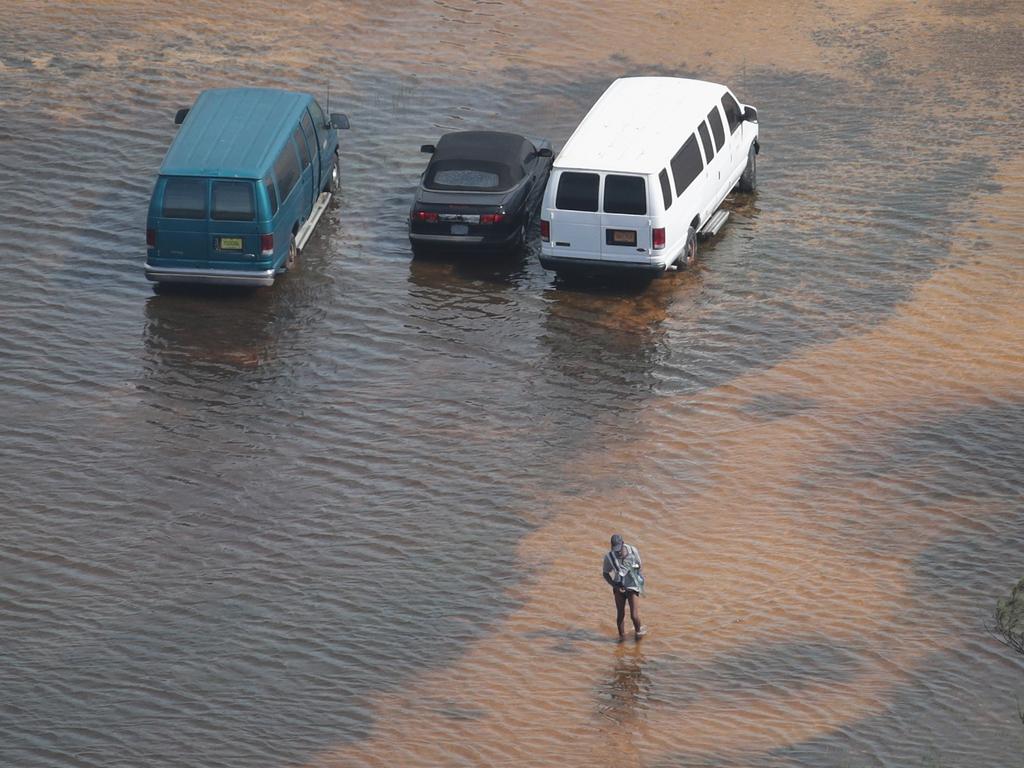 Freeport, Bahamas, where rescue and relief efforts are underway. Picture: Getty Images