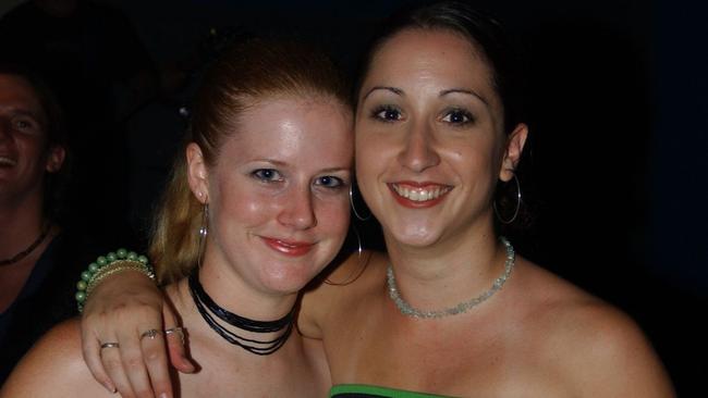 Leigh Clarke & Rebecca Astorquia at Flinders Street Station Nightclub Picture: Bryan Lynch ad296030