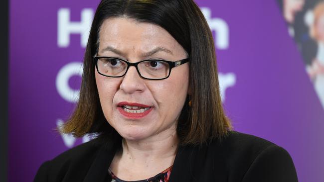 Victorian Minister for Health Jenny Mikakos.