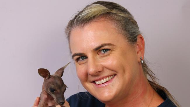 RSPCA Qld Wildlife veterinarian Dr Rebecca Millers. Picture: David Clark