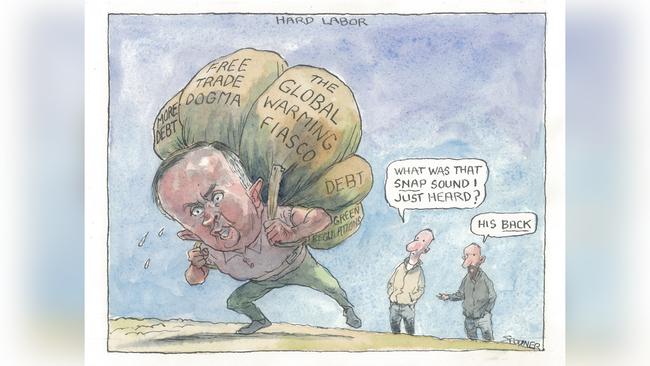 Labor leader Anthony Albanese Cartoon: John Spooner