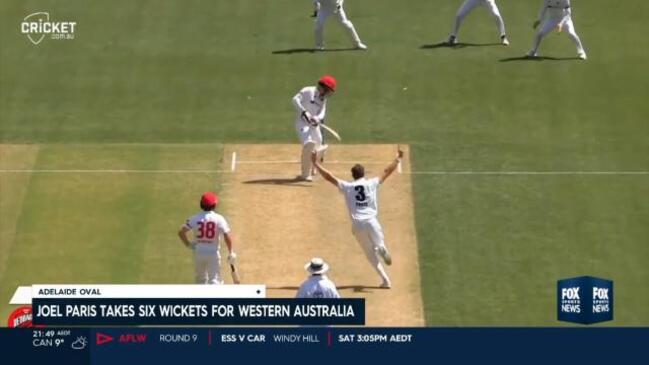 Joel Paris bags six for Western Australia against South Australia