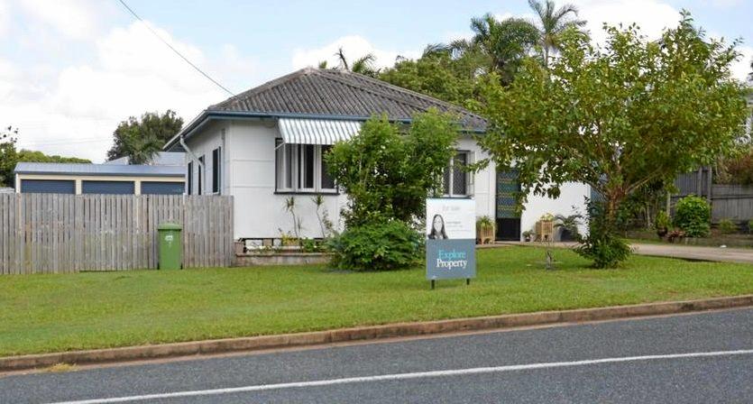 14 Mortensen St, North Mackay has three bedrooms and a three bay shed out the back, on the market for $259,000.