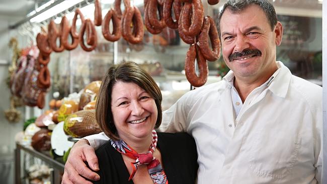 Jose and Maria Pereira from Sunshine Meats smallgoods in Milperra, NSW