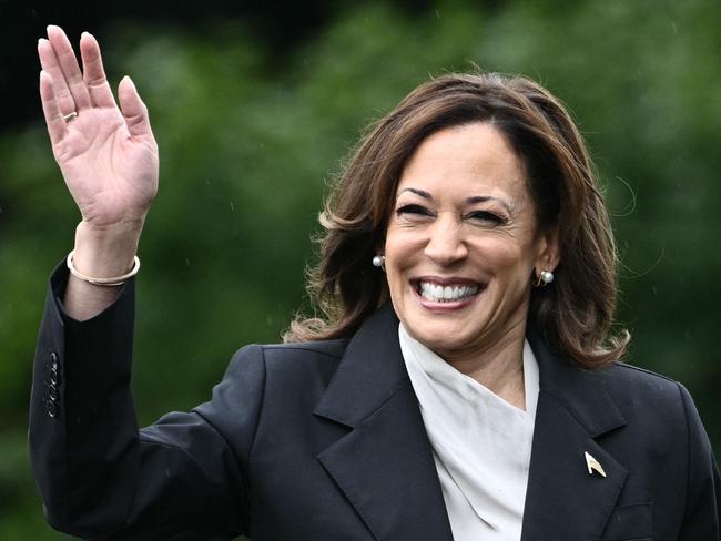 Kamala Harris has bolted out of the blocks after Joe Biden pulled out of the presidential election race. Picture: AFP