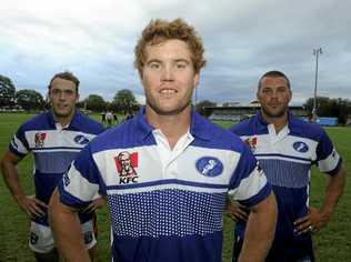 BACK IN THE GRAVEYARD: Grafton Ghosts' senior playing group including Dylan Collett, Ben McLennan and captain-coach Danny Wicks are ready for the Nambucca Heads Roosters. Picture: Matthew Elkerton